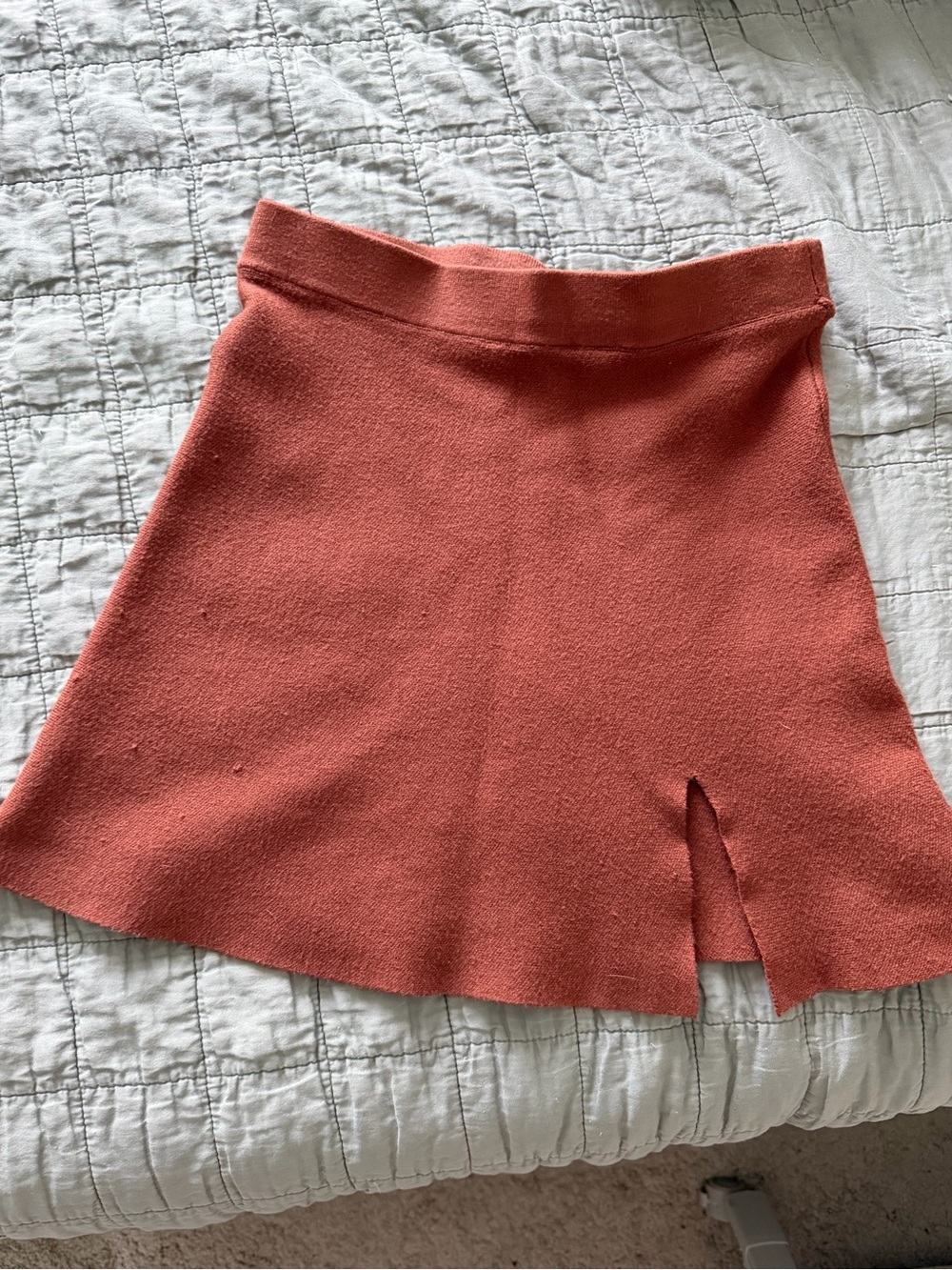 Women’s Circle Skirt in Coral Pink